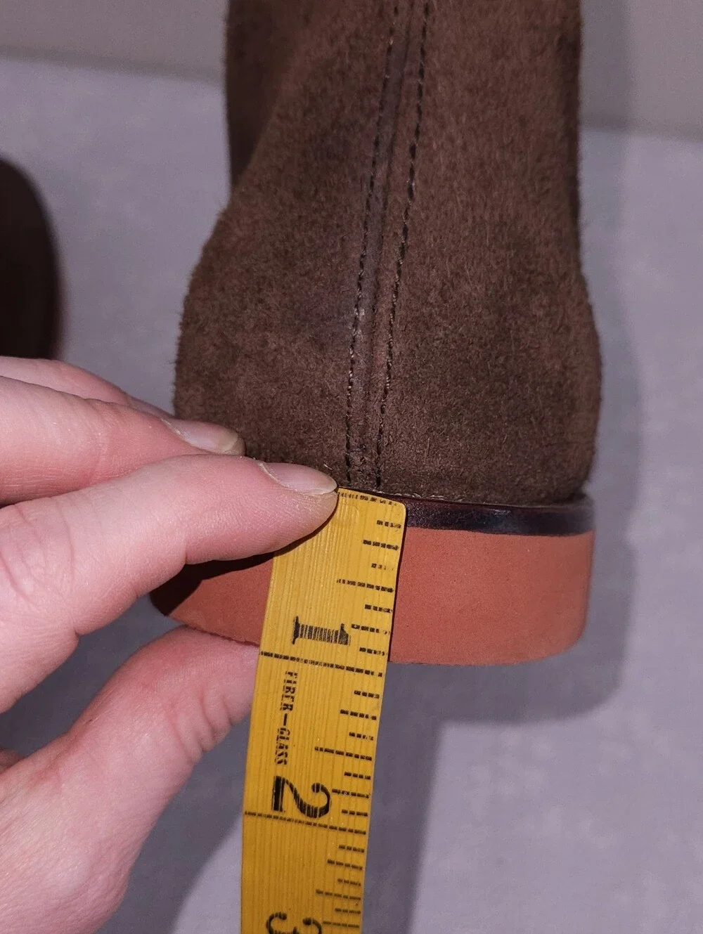 POLO Ralph Lauren Brown Suede Chukka Boots Men's US 10 D Vibram Sole